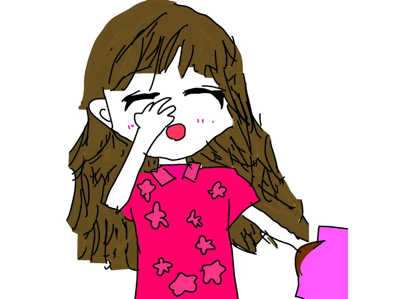 小学生のデジタルイラスト練習