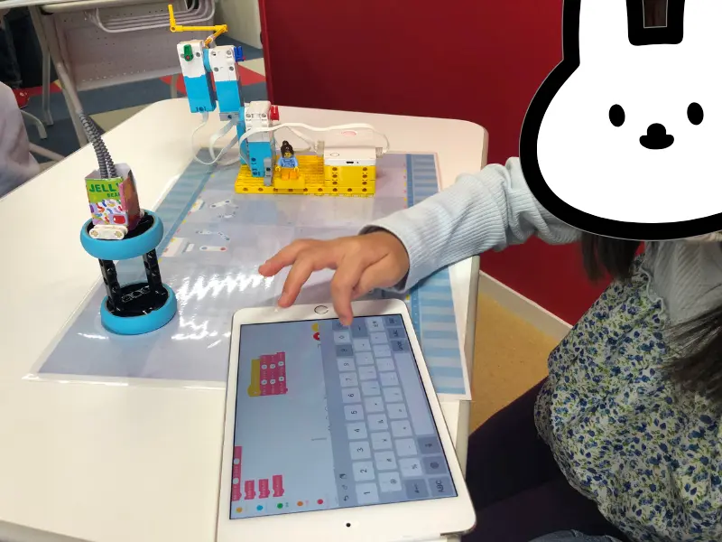 小1の冬にプログラミングスクール(ロボ団)に通い始める
